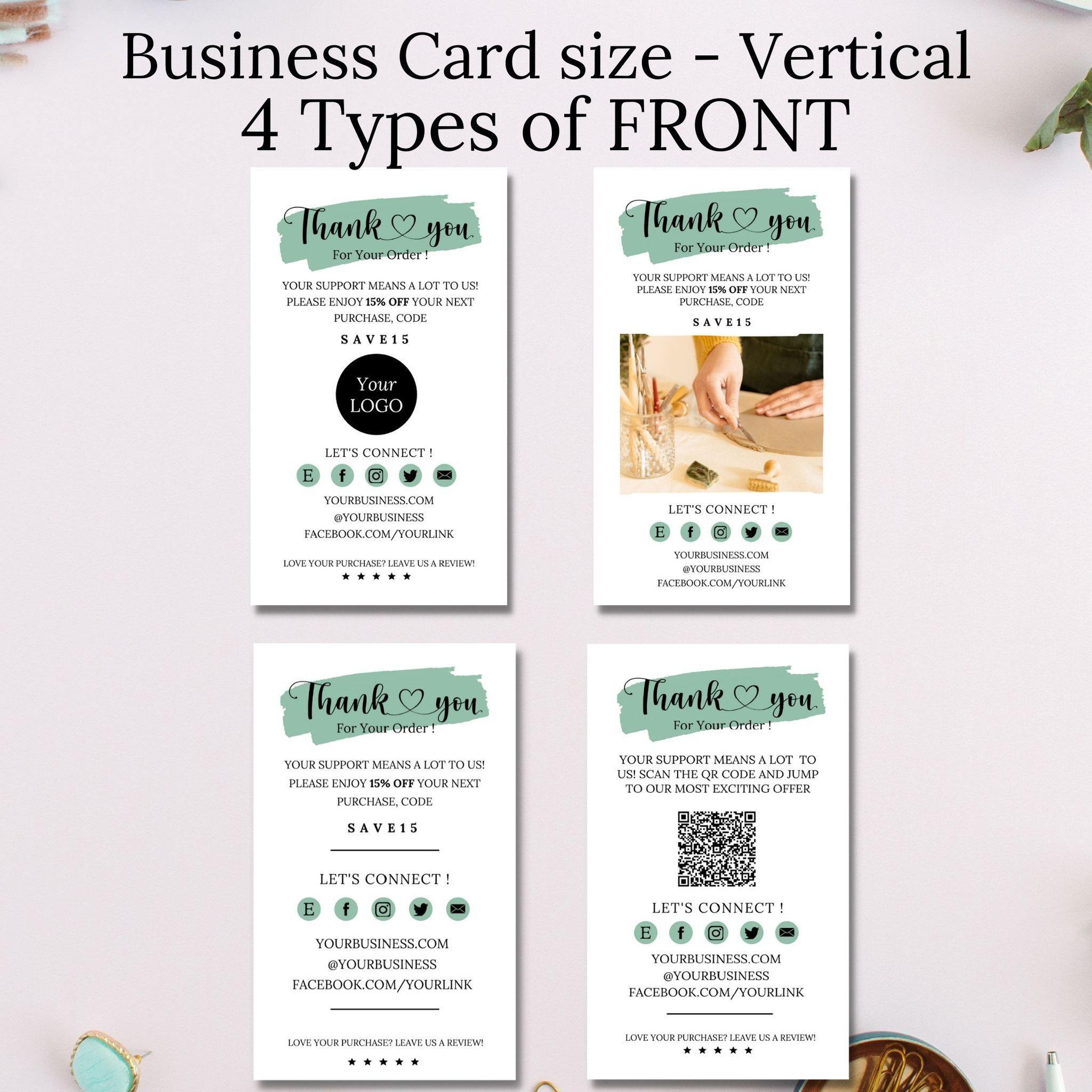 Thank you for your purchase cards