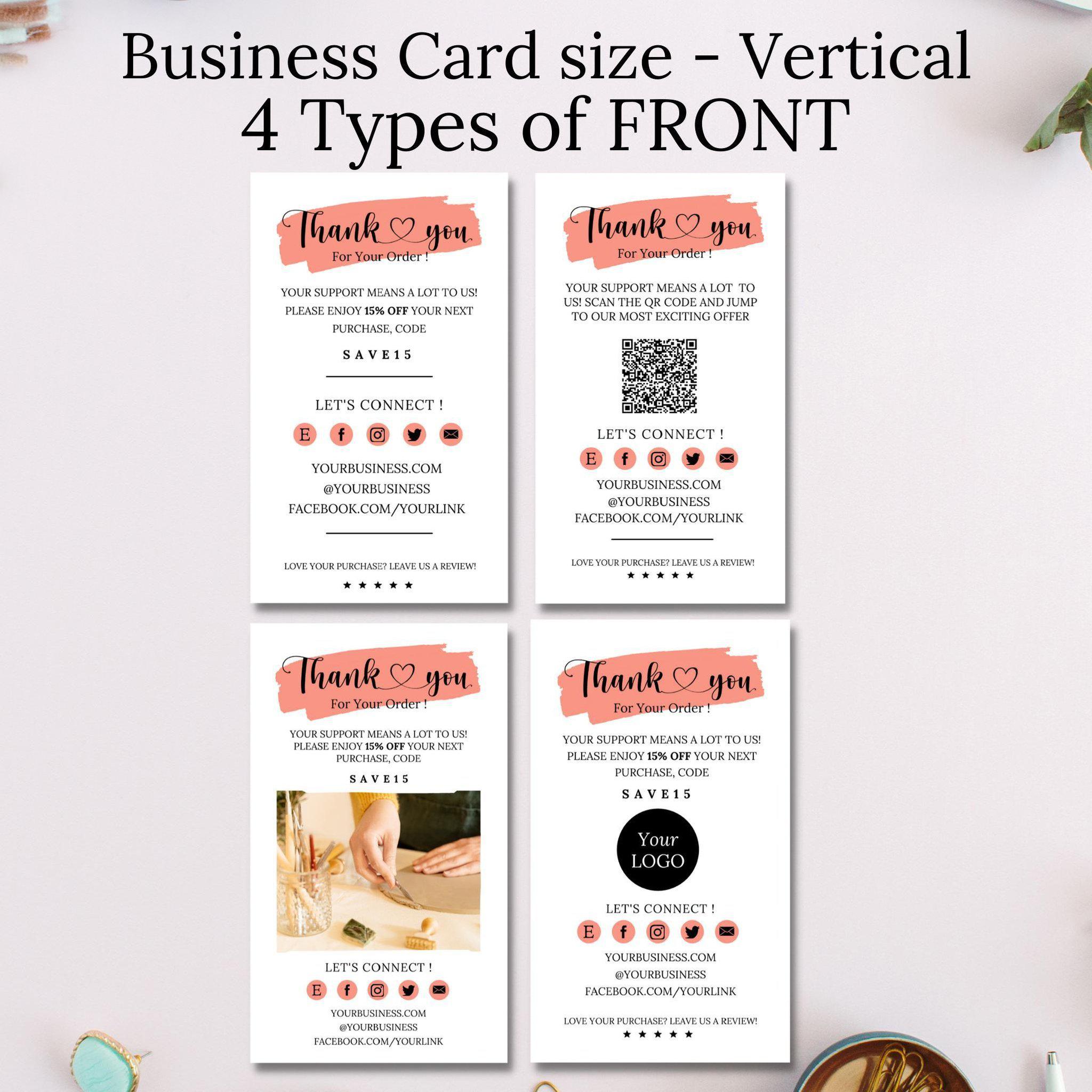 Thank you for your purchase cards