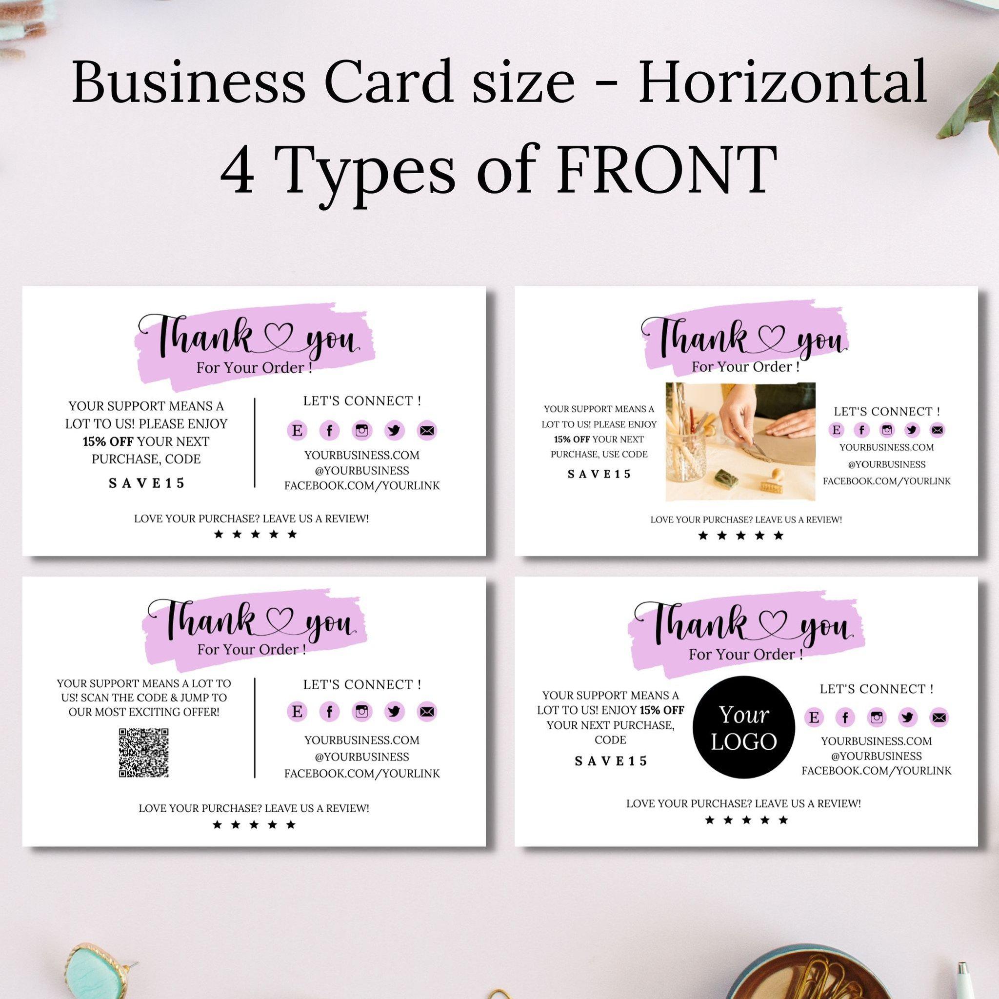 Thank you for your purchase cards