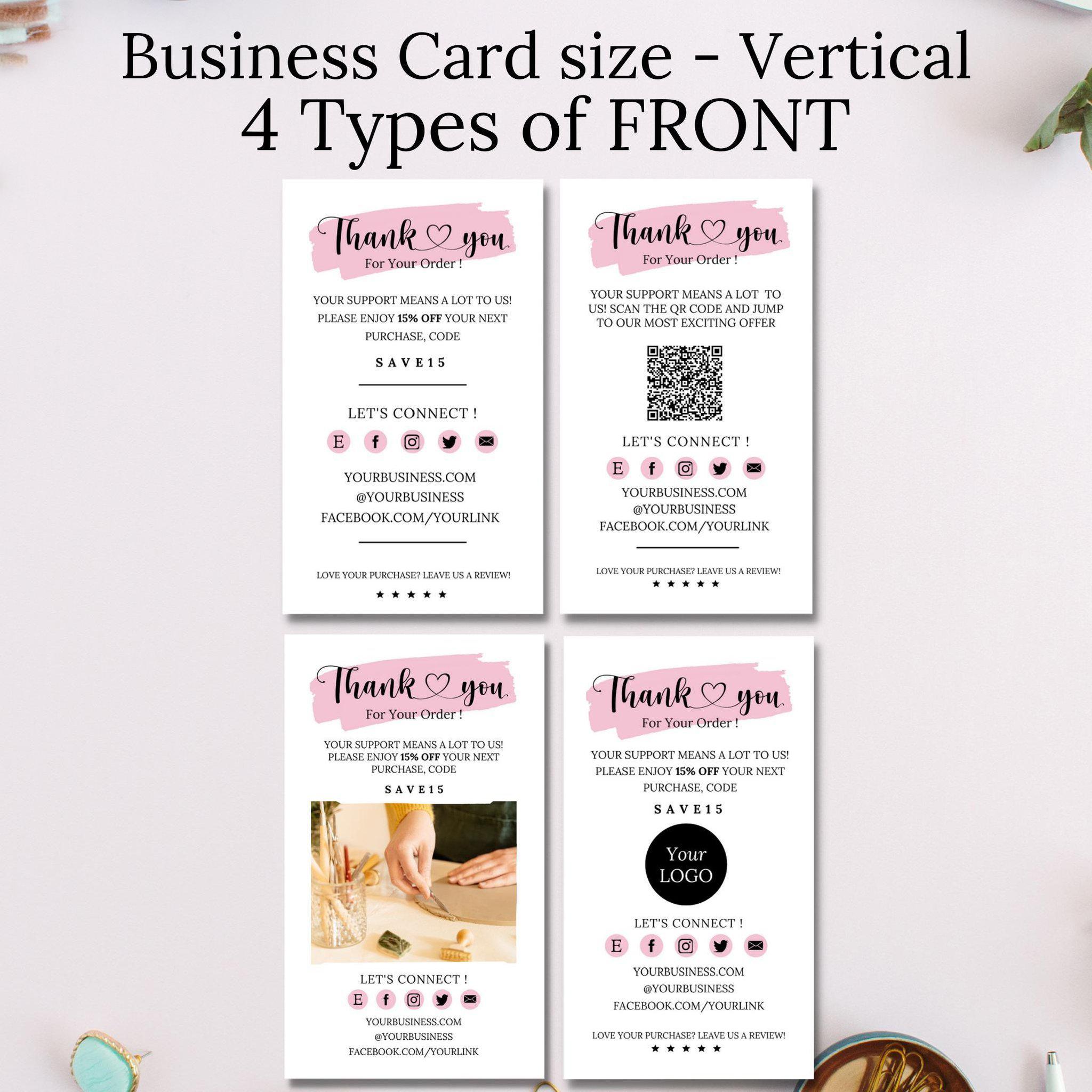 Thank you for your purchase cards