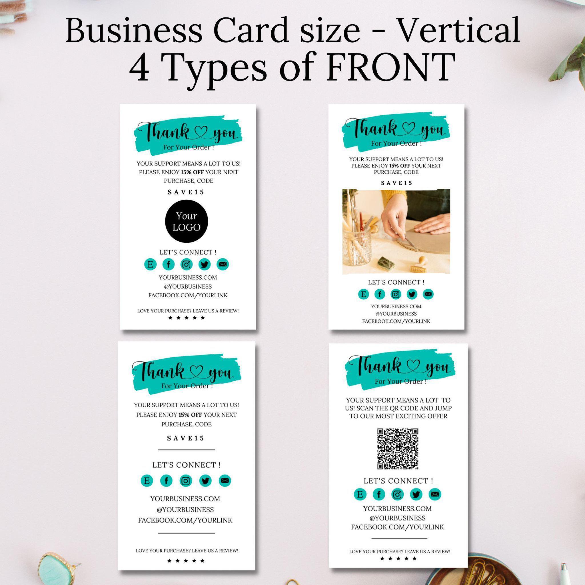 Thank you for your purchase cards