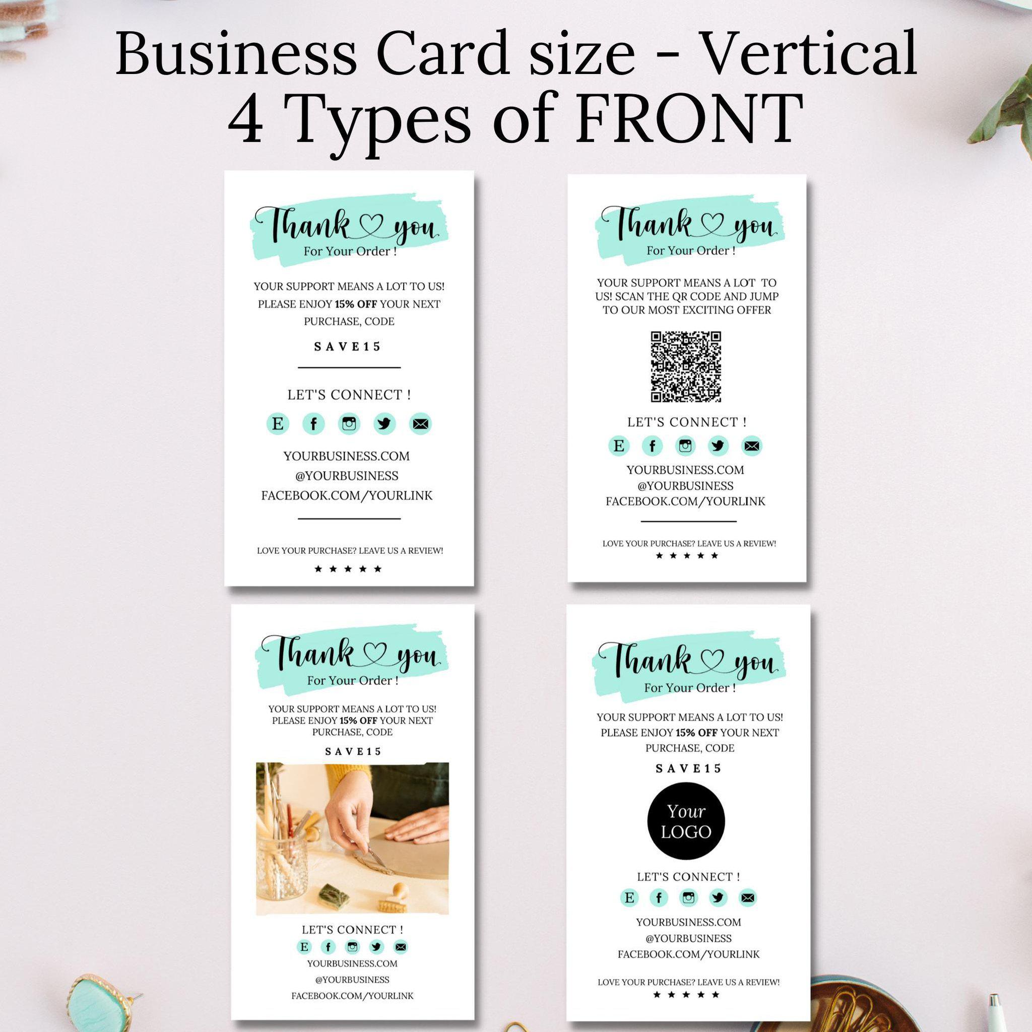 Thank you for your purchase cards