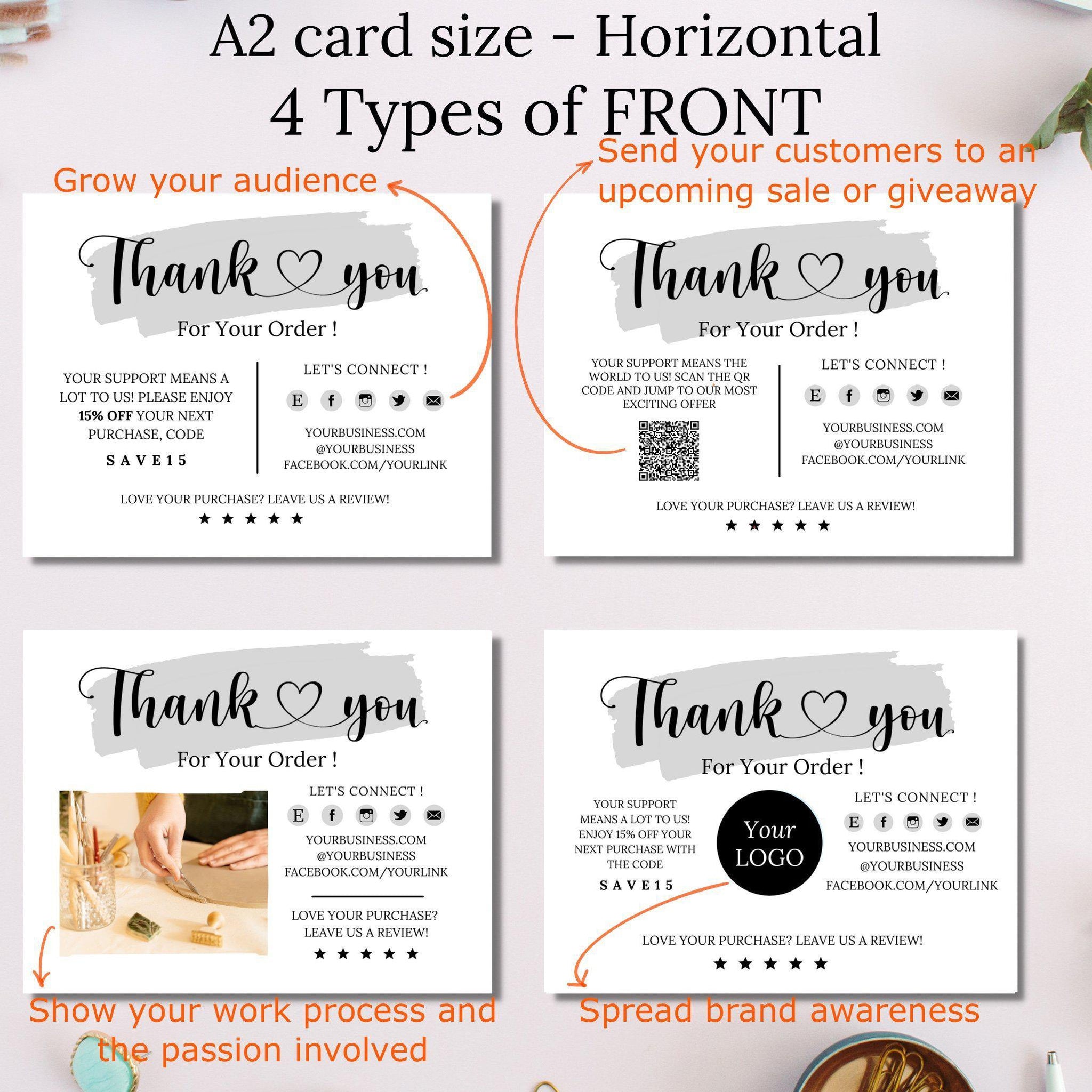Thank you for your purchase cards
