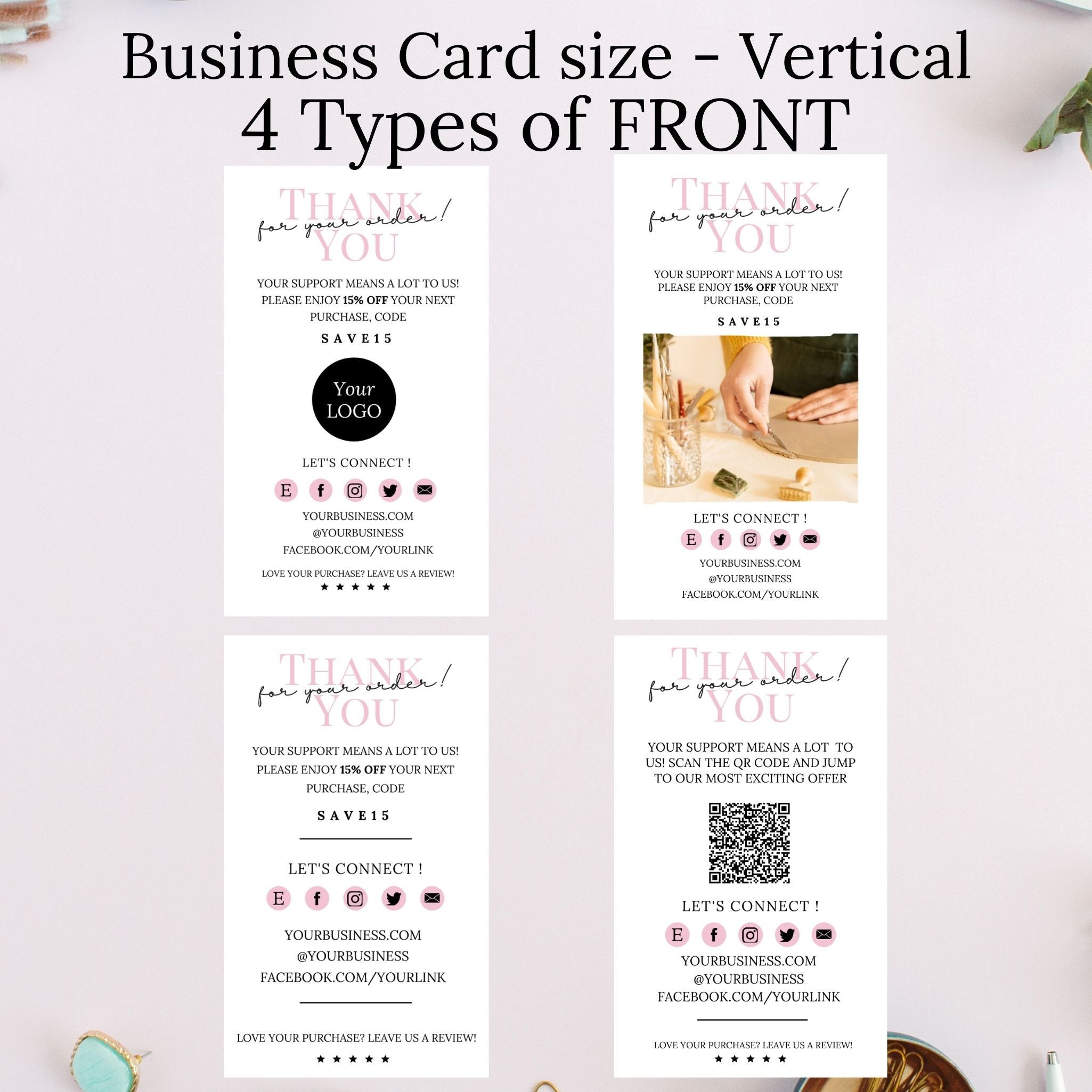 Small Business Thank You Cards