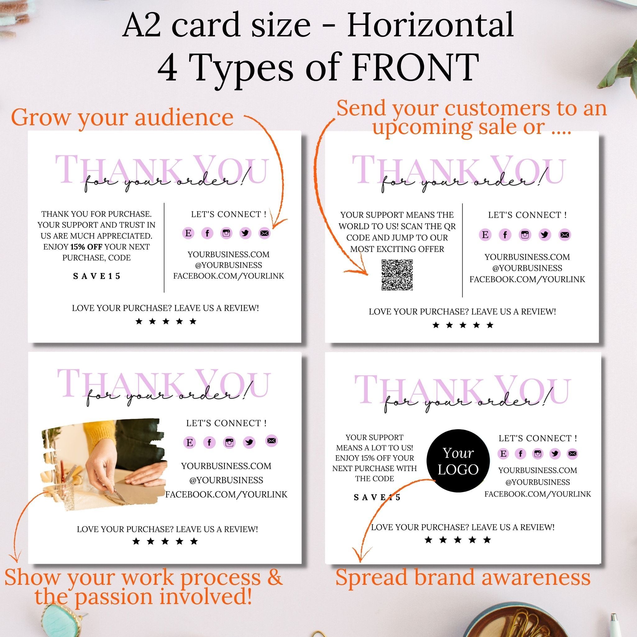 Small Business Thank You Cards