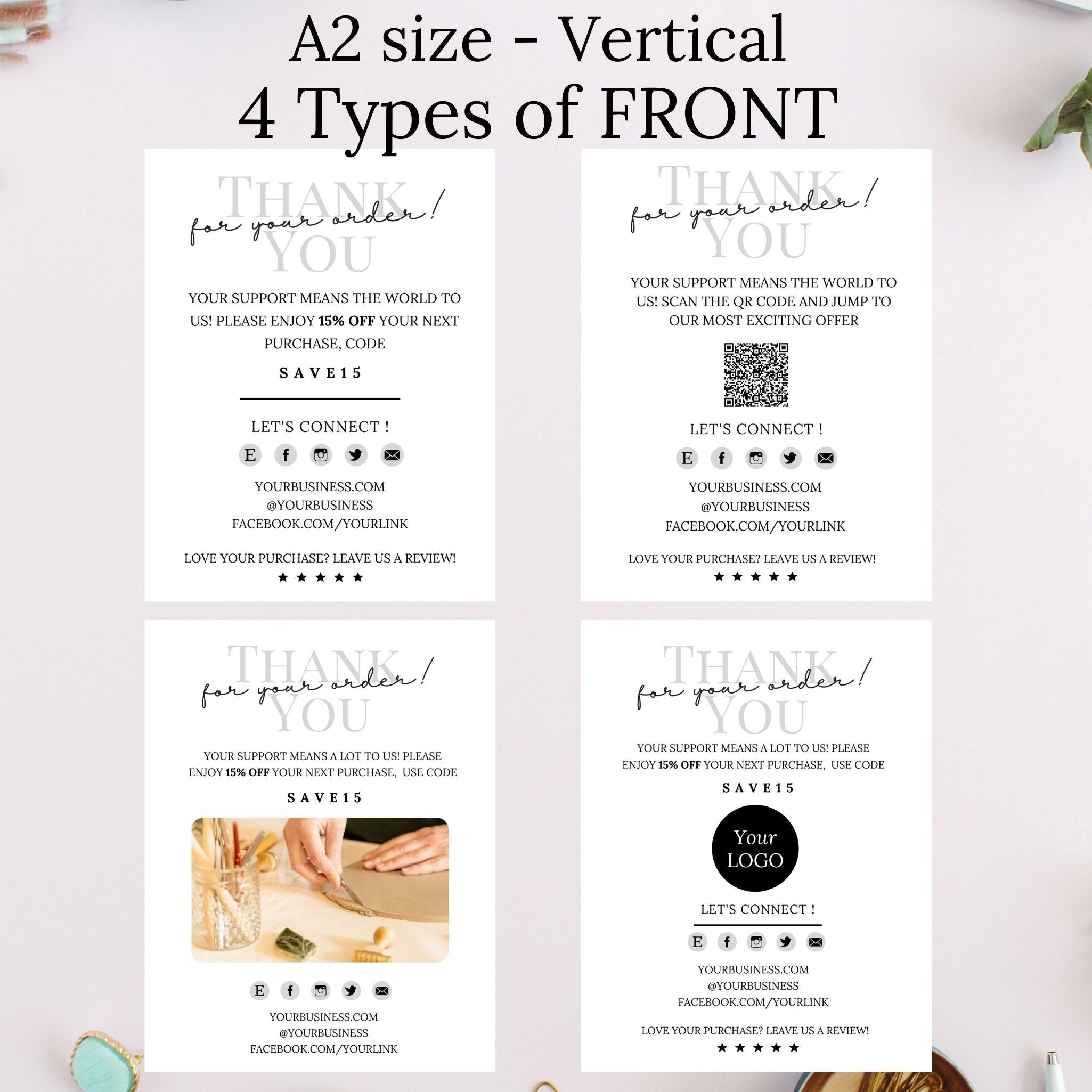 Small Business Thank You Cards