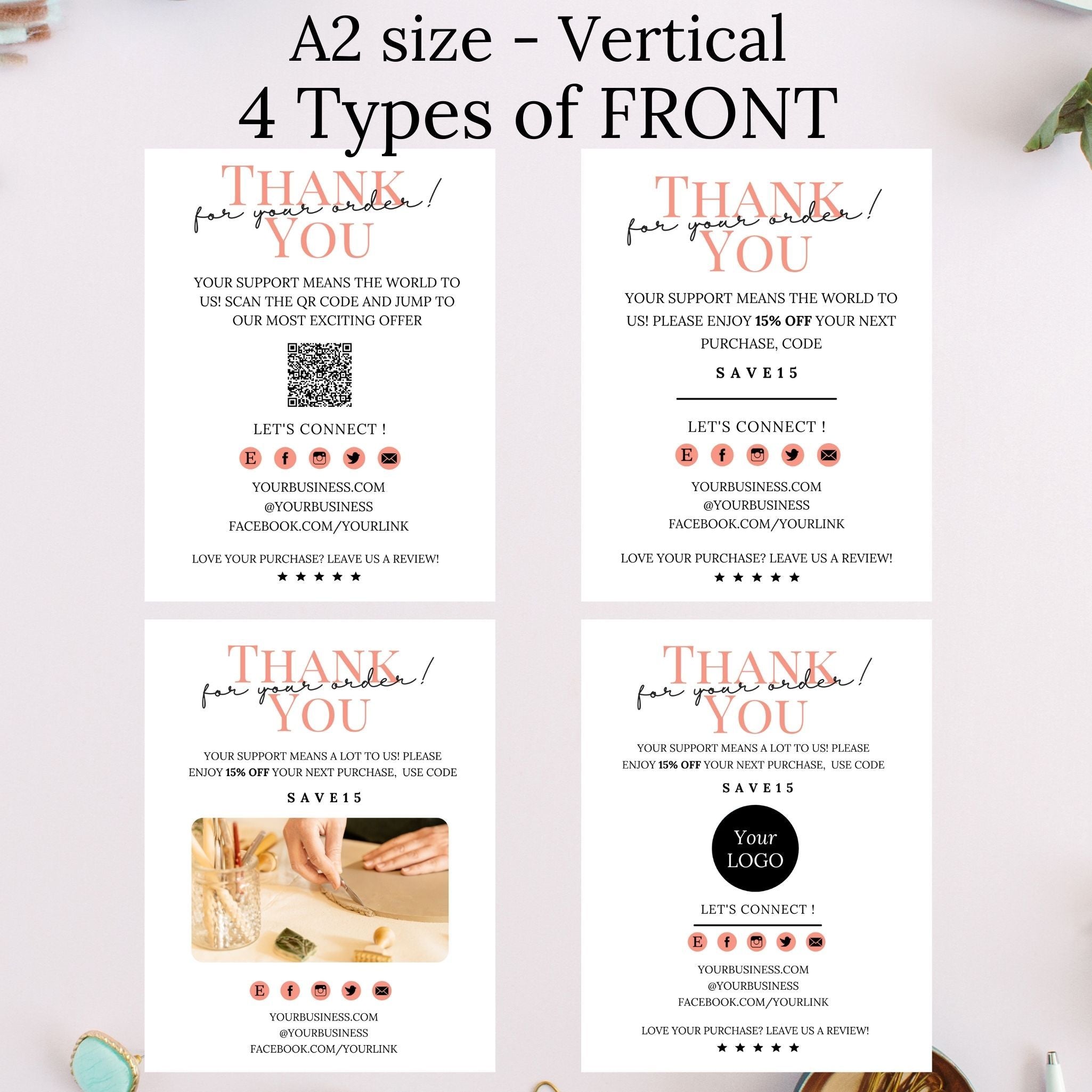 Small Business Thank You Cards