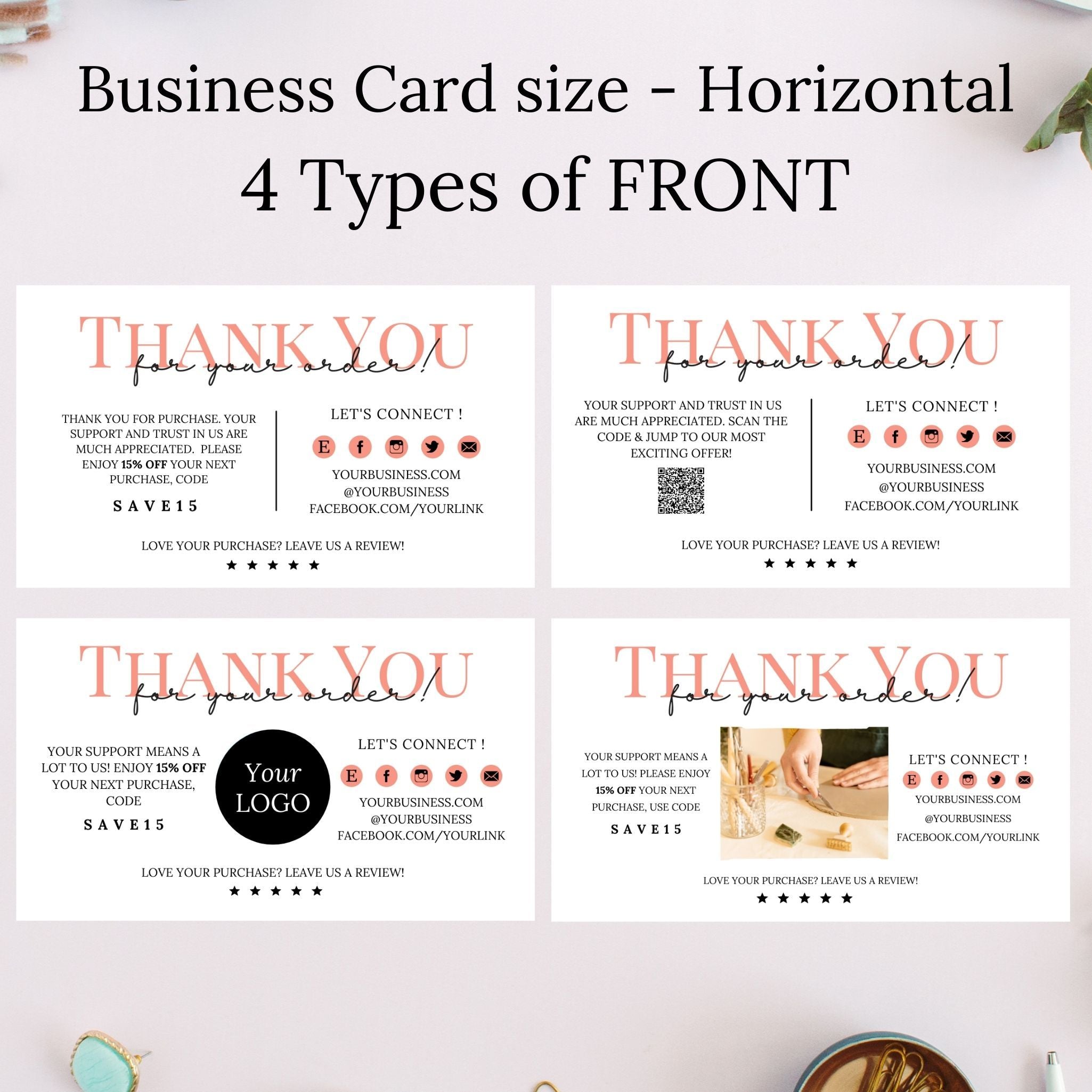 Small Business Thank You Cards