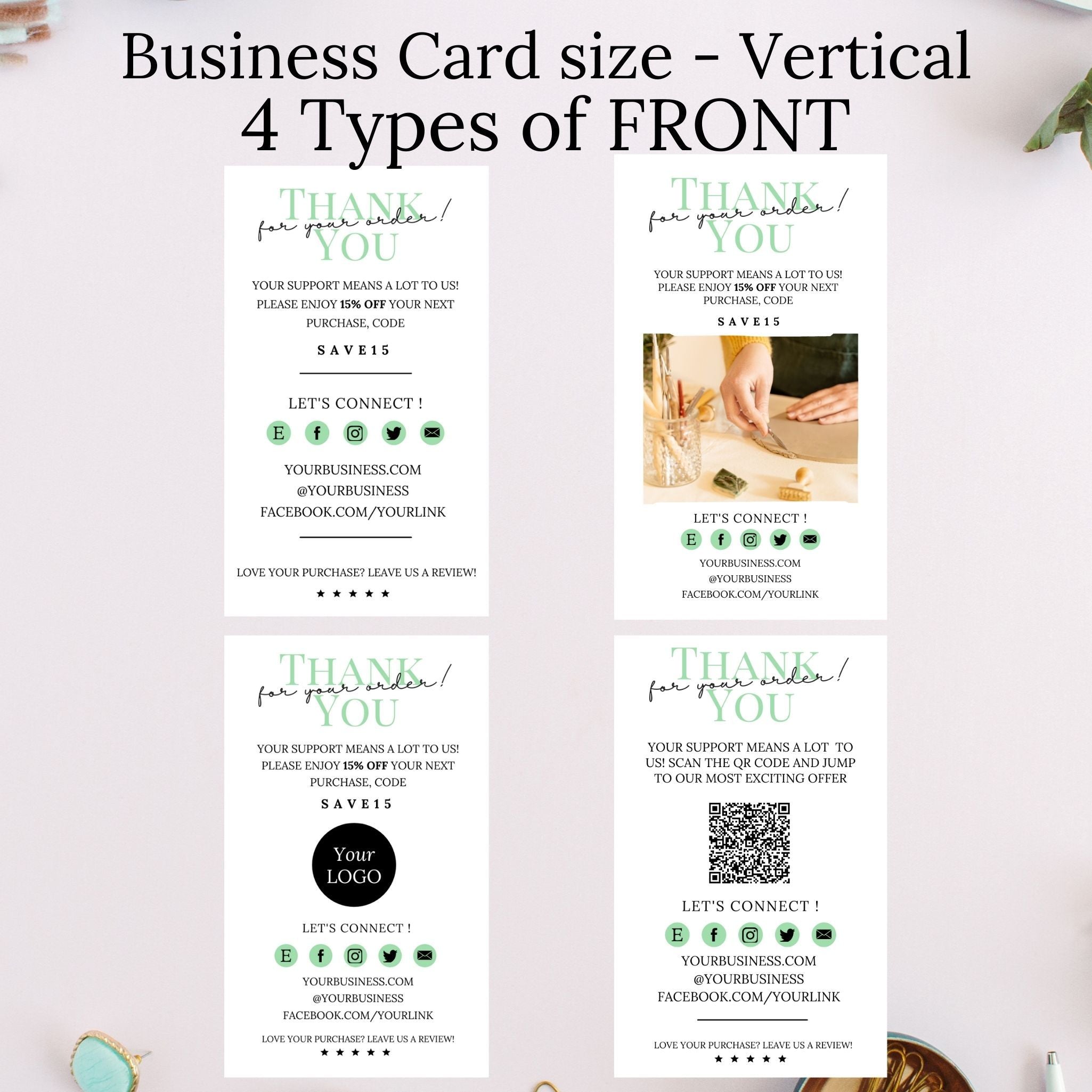 Small Business Thank You Cards