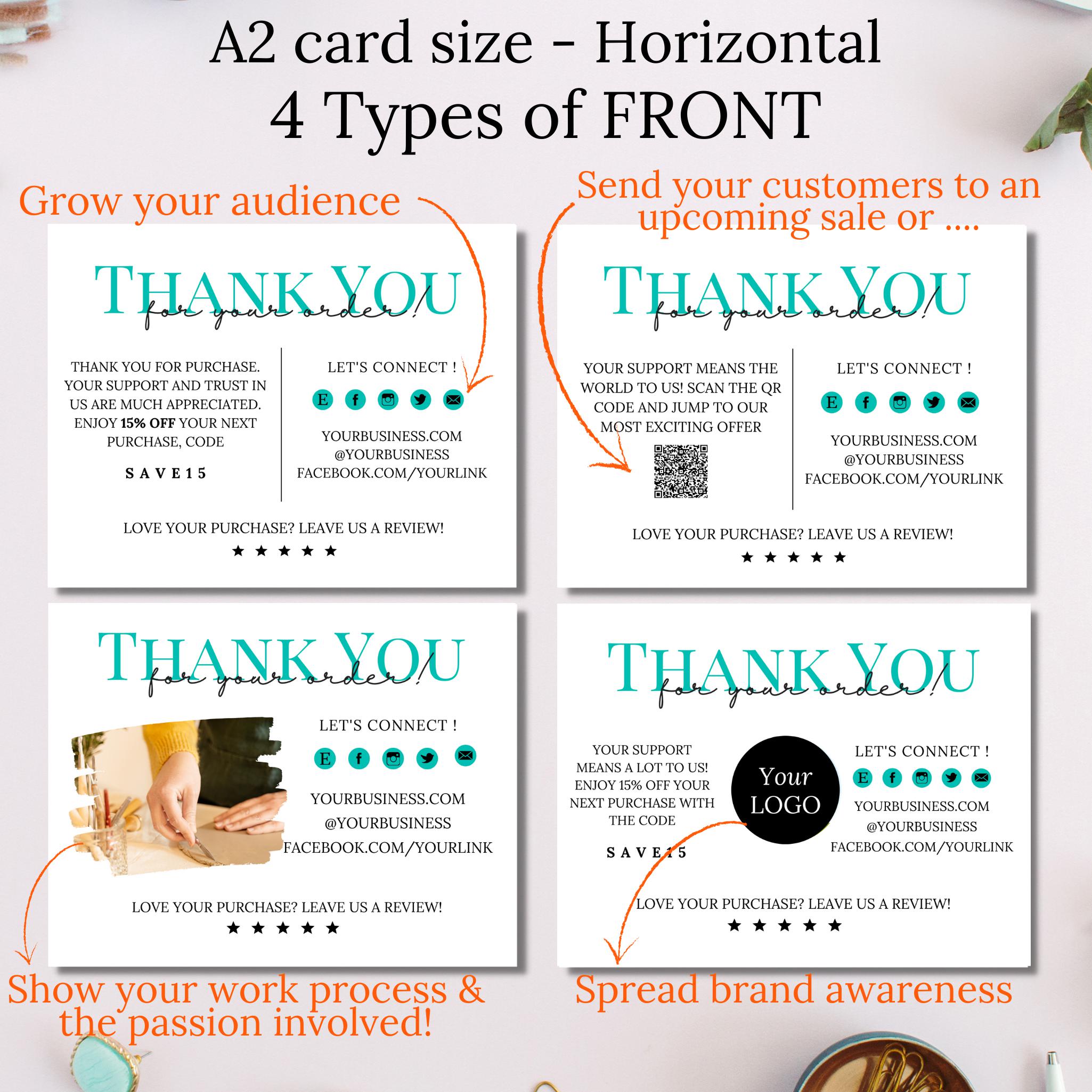 Small Business Thank You Cards