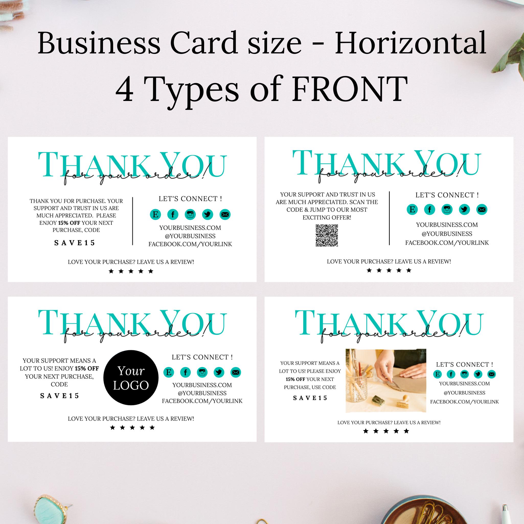 Small Business Thank You Cards