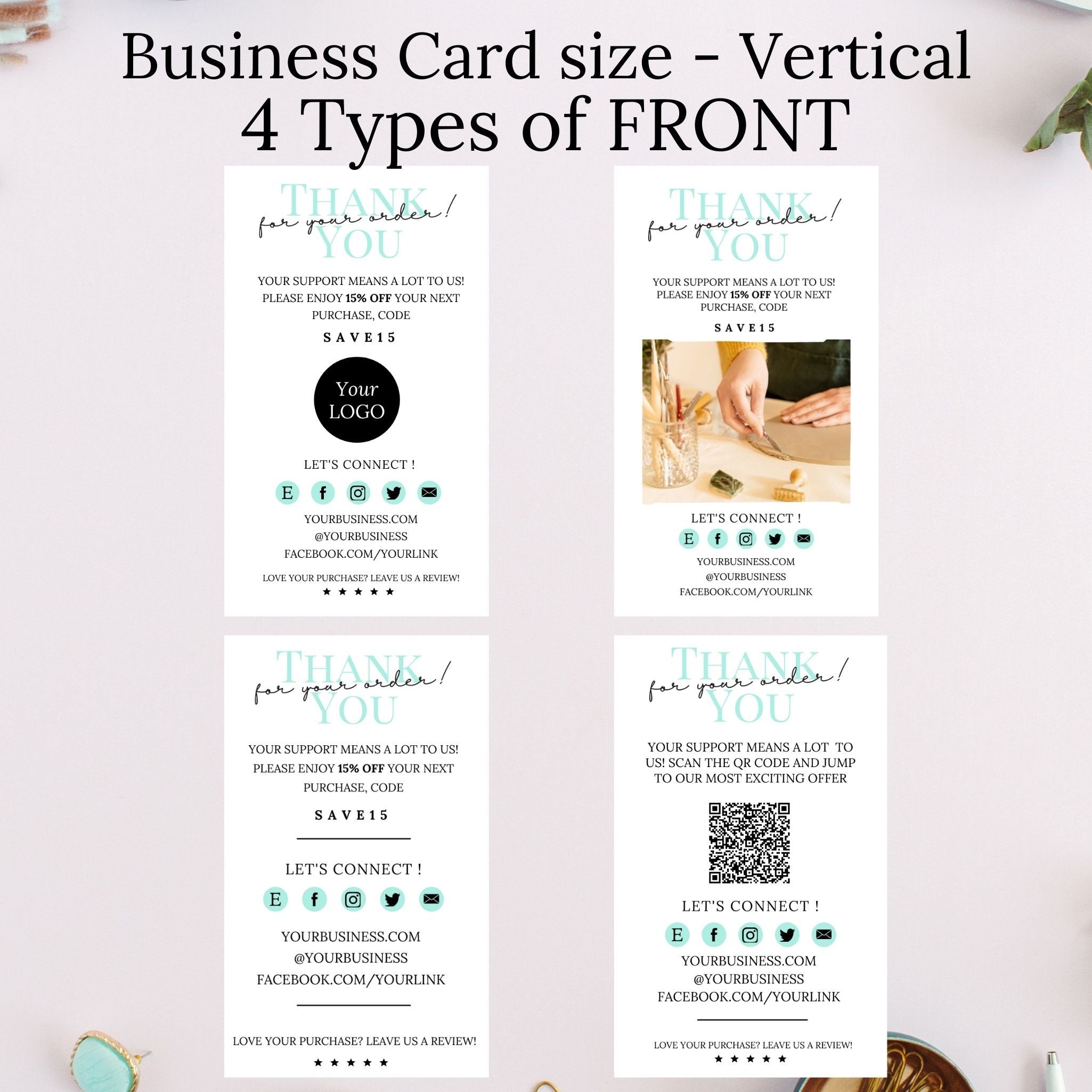 Small Business Thank You Cards